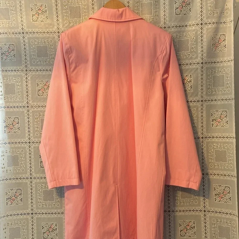 Worthington Women’s Pink Raincoat, LARGE - Picture 5 of 5